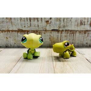 Littlest Pet Shop LPS Vintage Lot of Turtles Tortoises EUC